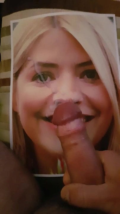 Holly Willoughby cumtribute 3