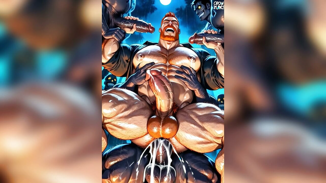 Huge Muscular Gay as Fuck with Big Cock