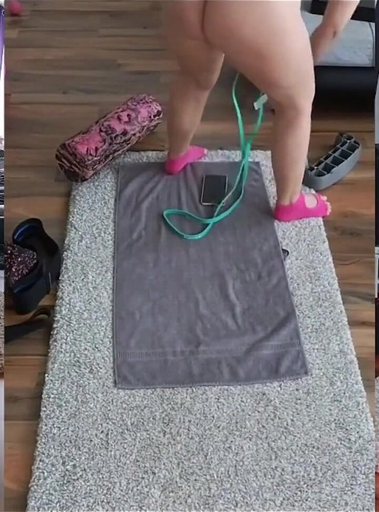 Dive Into Pure Sensuality: Triple Cam View of My Naked Workout!