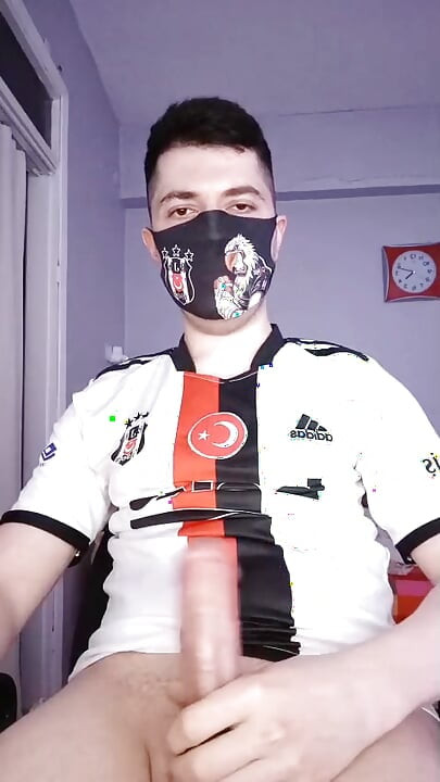 Turkish Jersey Masturbation at Home Cumshot