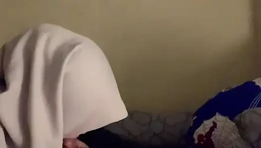 Fucking my stepsister's cock when it's quiet