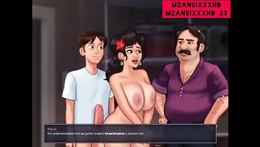 Italian Cuckold Husband Is Wife Sharing! (Summertime Saga Gameplay)