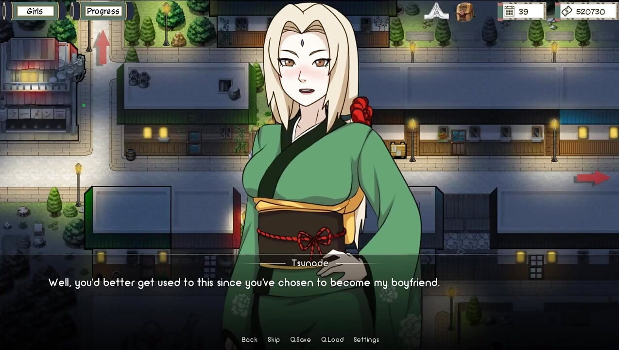 Naruto Hentai - Naruto Antrenor v0.18.2 Partea 89 Futând Tsunade de Loveskysan69