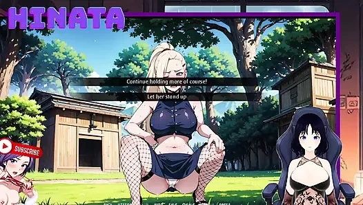 I watch INO netrenadr as he sweats, trembles and shows his underwear and his white panties become transparent with sweat.