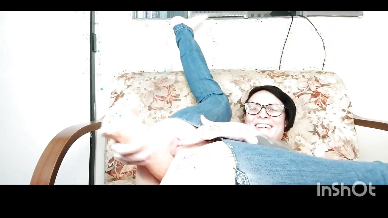 Tattooed MILF Rolling up Her Ass with a Big Toy