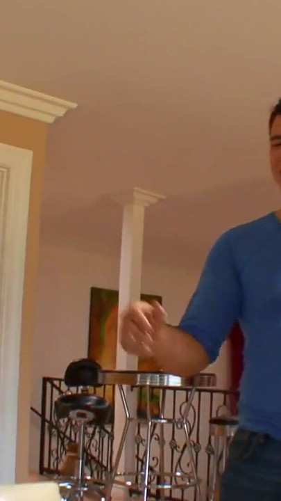Emotional moment from "Husband watches as hot blonde whore wife gets fucked"