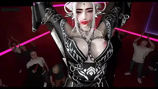 Königin des Pantheons mit hintern - 3D Animation Hentai