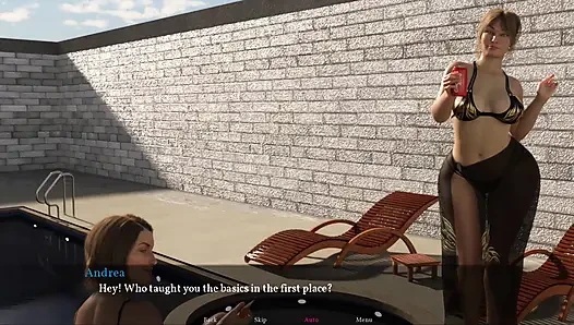 Tombul anlar #2: Mia Melissa'nın amını yaladı