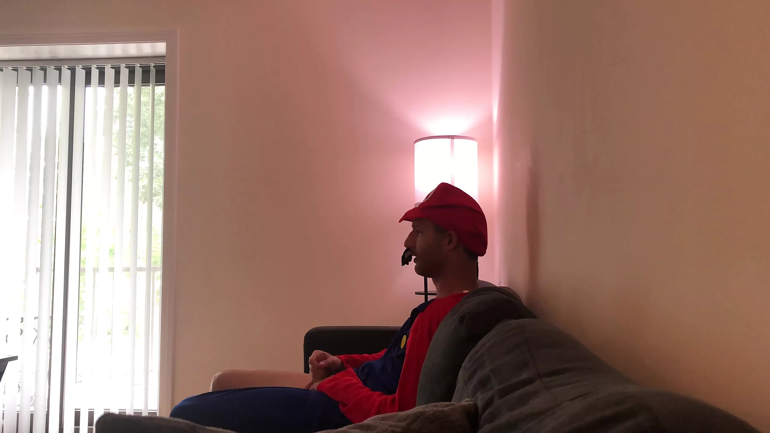 Mario Shows Peach His Huge Cock POV