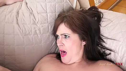 AuntJudysXXX - Big Booty Latina BBW MILF Montse Swinger Seduces the Computer Repair Guy