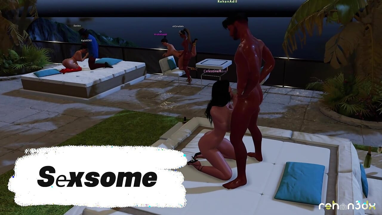 Sixsome Group Orgy