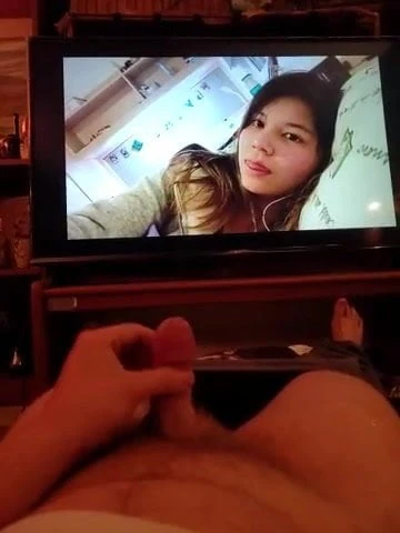 Mica slickar min kuk