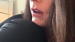 Sexy Ts Kendall fucks her sub very hard again