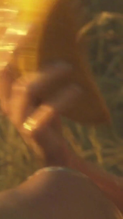 Must-share moment from "Erotic lesbians romance passionately in the wild"
