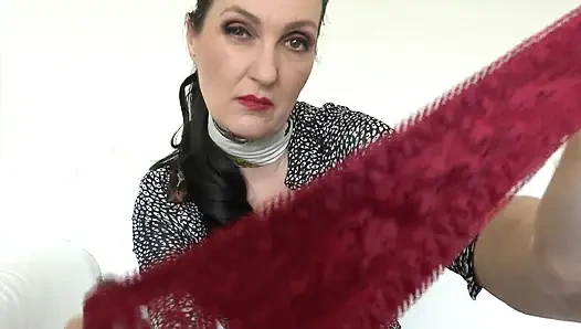 Secret Fantasies Come True! Sniffing Sexy Panties and Cumming on Them, Lady Victoria Valente