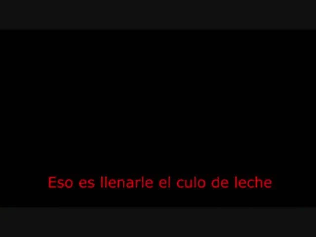 Eso es llenarle el culo de leche