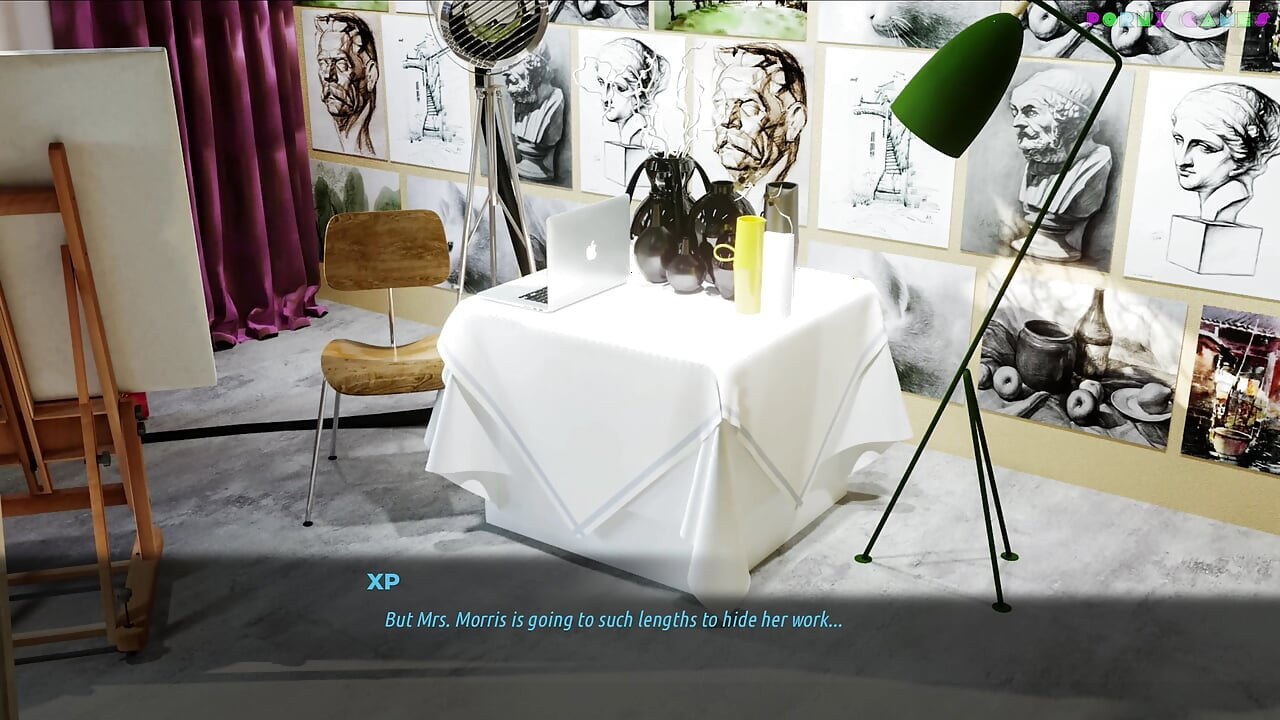 MILFs of Sunville by L7team - Taking Part in Stimulating Art Lessons 14