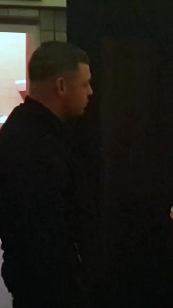 Unforgettable moment from "German Mature Julia Pink give a Toilette Fuck for Stranger at Disco"