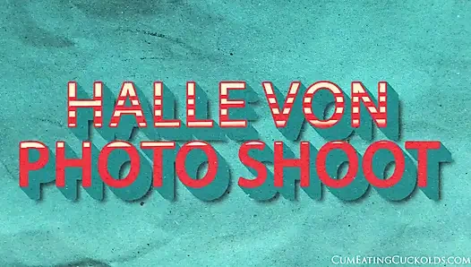 Halle Von хочет, чтобы ее муж-куколд присоединился к ней и ее новому