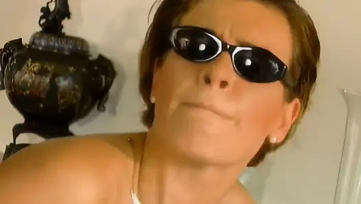 Muscular Boss Jerks Monster Cock and Fingers Ass - Explosive Cumshot!