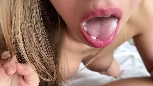 Step sister is always ready to get into doggy style like a sex doll