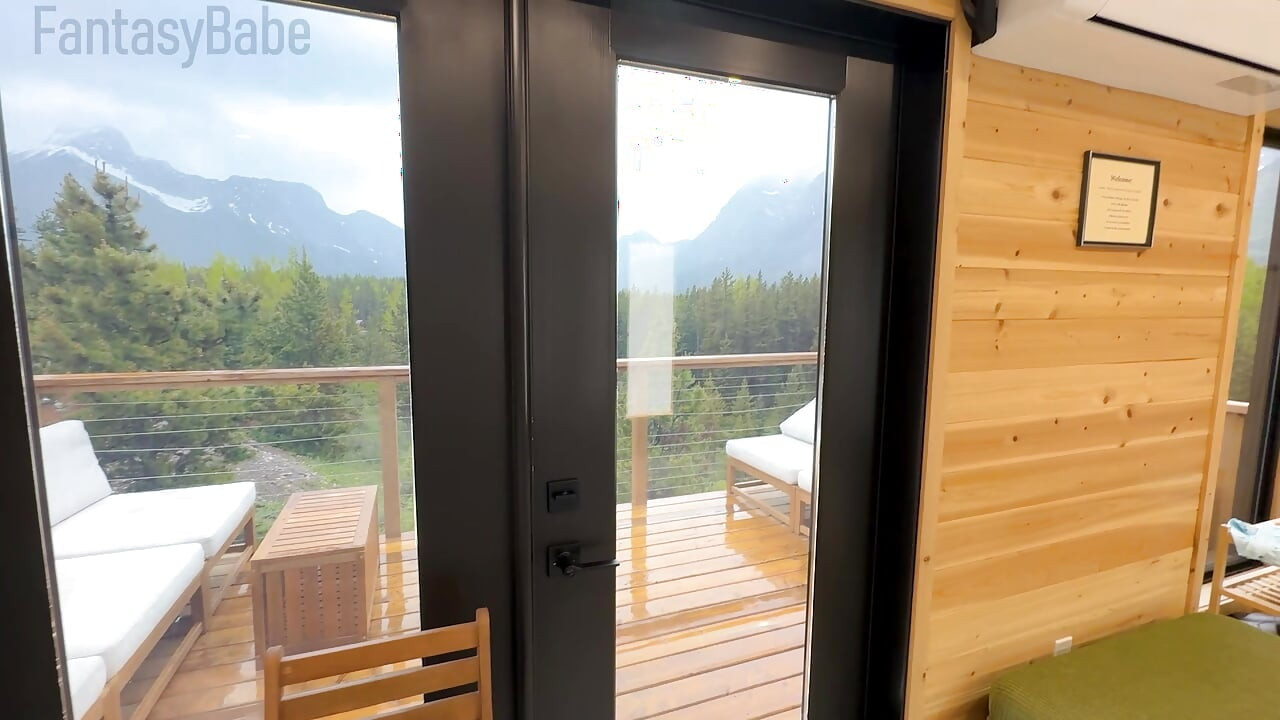 Busty Married Babe Cheats with Stranger in Sauna (No Condom)