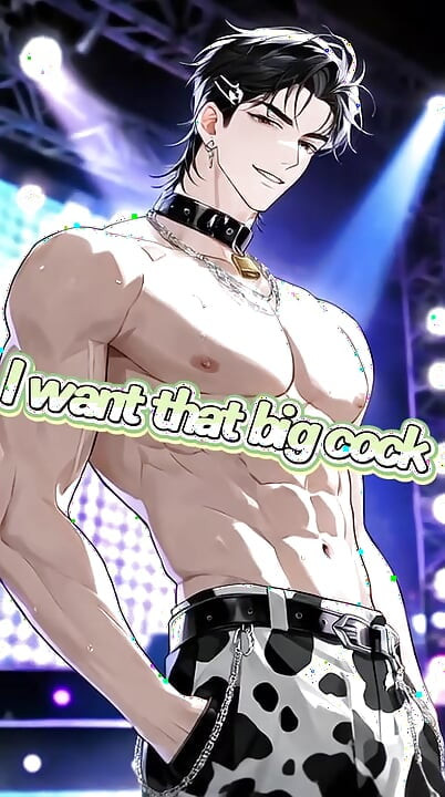 Gay Club -Strip naked! I wanna see you fully hard!