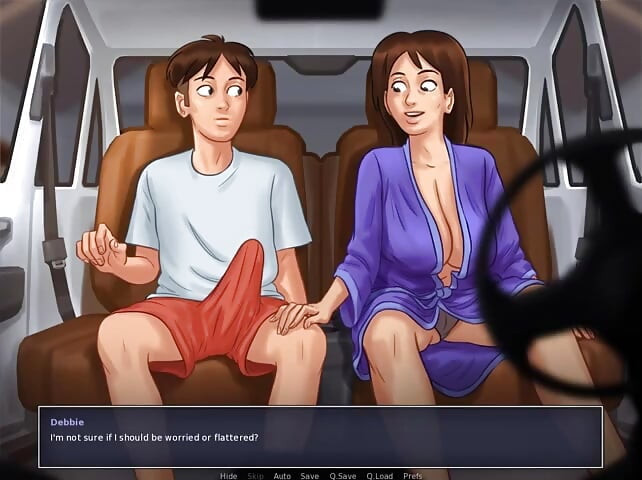 Summertime Saga part 239 - pembaikan kereta oleh Misskitty2k