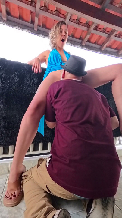 Playing secretly on the balcony during a boring party. | Clip 3
