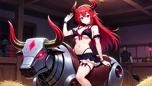 Animated Scene in Mechanical Stable