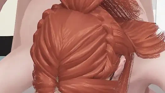 Kızıl saçlı öğretmen büyük yuvarlak götüne bir yarağı siktiriyor - 3 boyutlu porno