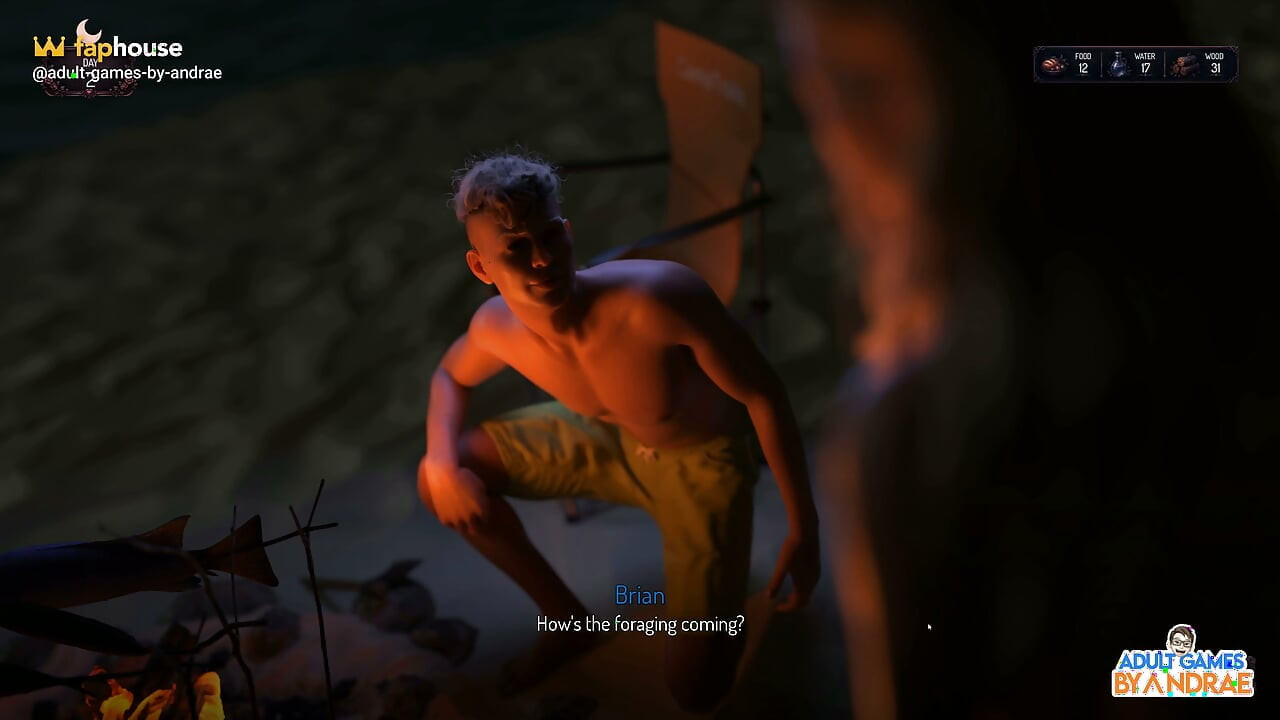 Stranded & Naked Gameplay Part 1 - Η επιβίωση του Brian και της Megan στο νησί