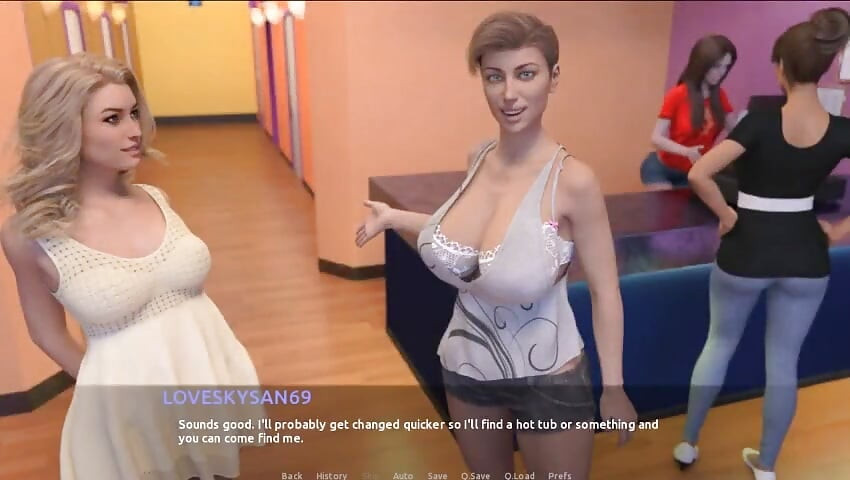 Loveskysan69의 방문 v0.11 파트 7 게임 플레이