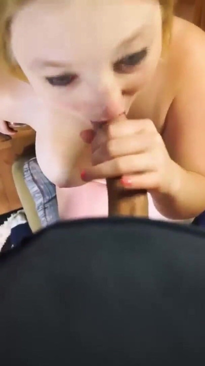 Faiths Hope Petite Busty Blonde Coed Wet Ass Lick Messy BJ Thirsty! | Clip 2