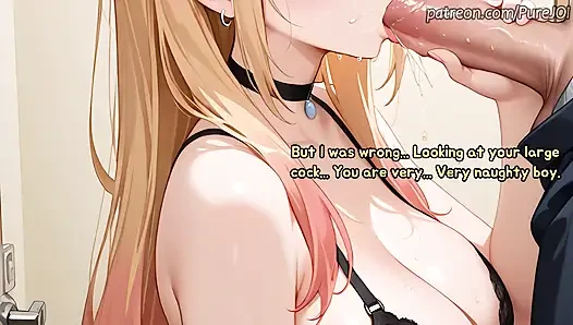 You have creampied Marin Kitagawa's pussy in the fitting room