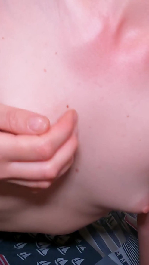 Stepsister helped her stepbrother cum after his run! | Clip 1