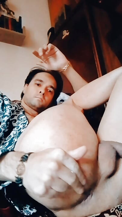🤤I Slide My Fingers Into My Soft And Wet Asshole
