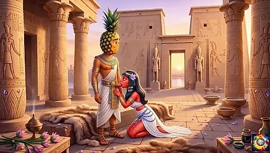 Wüstenromantik in Ägypten - AI Hentai ASMR
