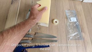 Cómo crear un coño de bolsillo casero o un Fleshlight casero