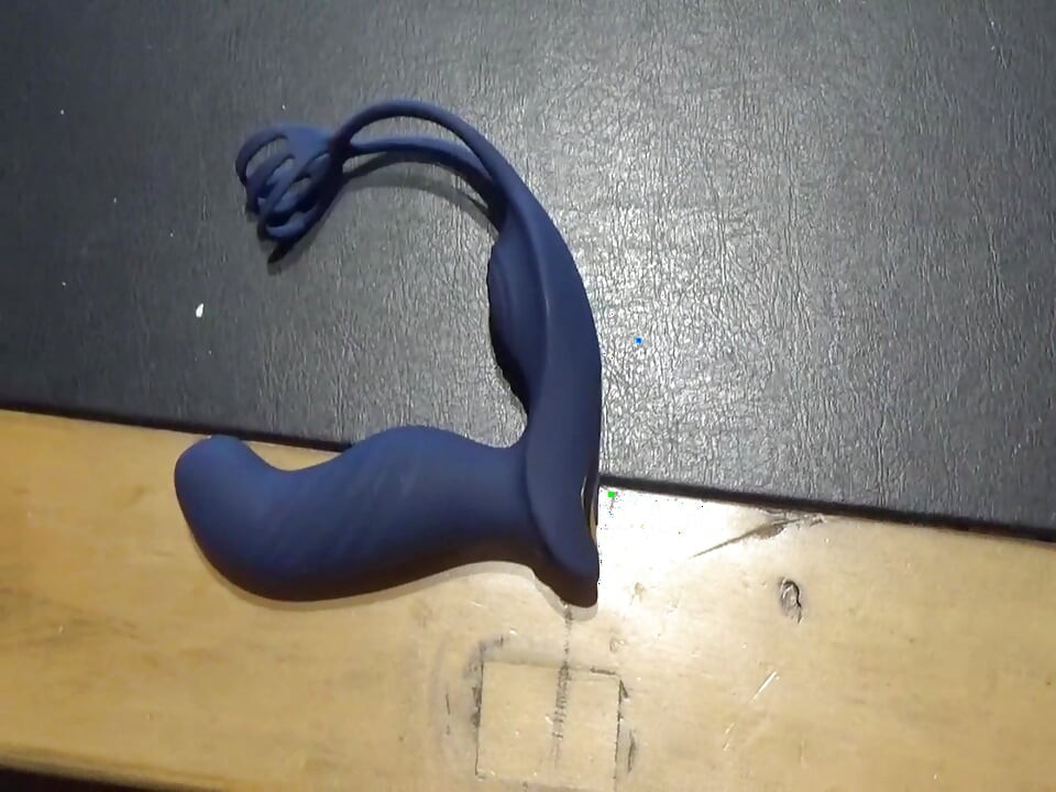 First Time with New Prostate Vibrator