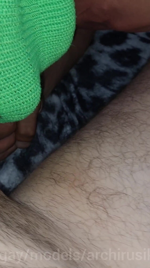 A young bully from the street ran in to have sex with daddy. | Clip 2