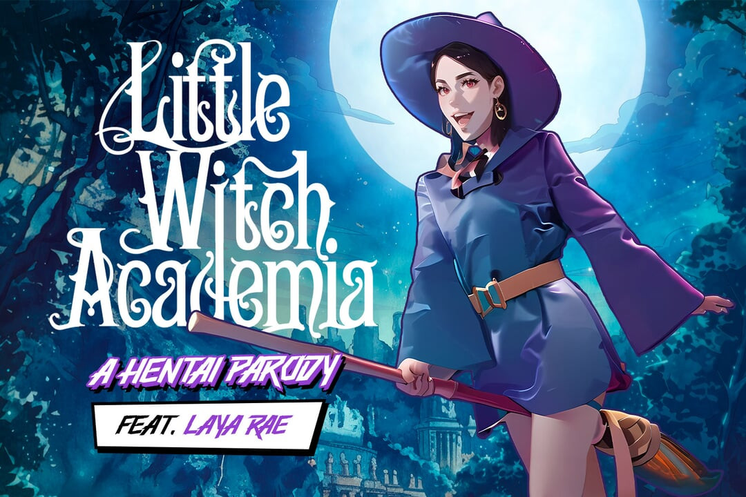 VRHentai Laya Rae As Akko From Little Witch Academia Showing You Her Pussy Magic