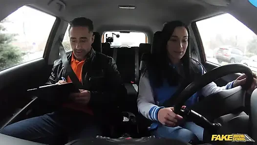 Fake Driving School - adriana rys suka banget di jalan