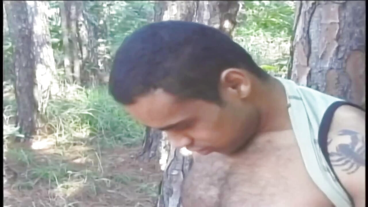 Hot transsexual pounded hard outdoor