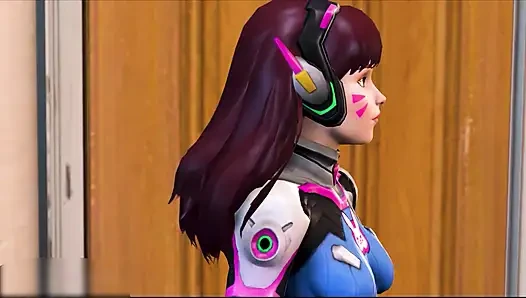 Robot girl fucks in hotel room by a Random guy