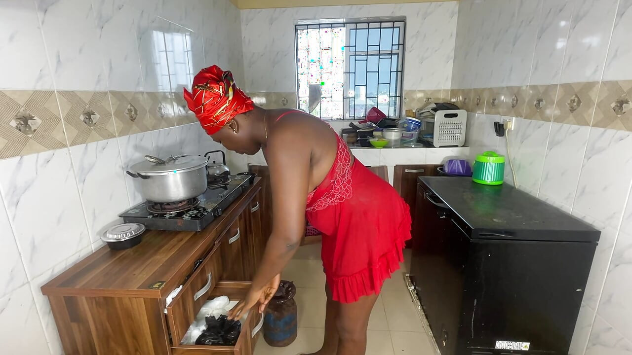 He Fuck His Stepbrother's Wife in the Kitchen