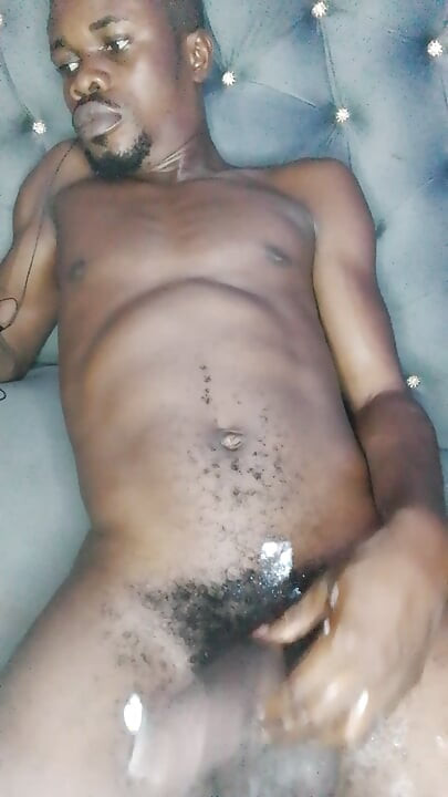 Fucking my hairy big dick in a sexy way