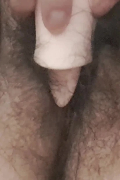 Putting Dildo Tongue in the Hole