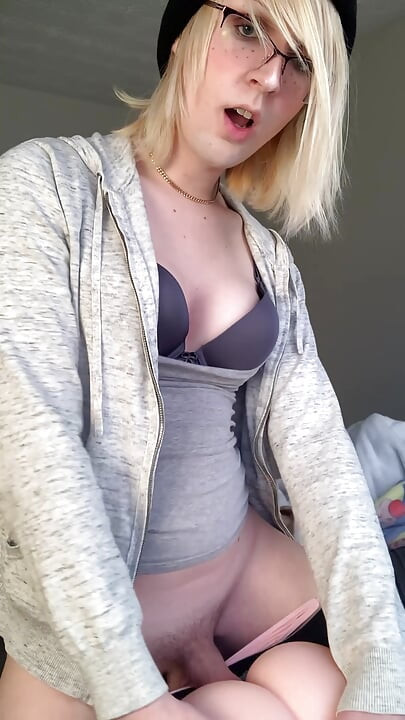 Hung Transgirl Fucks Your Ass and Huge Cumshot