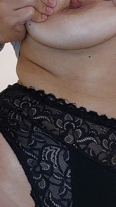 Stunning moment from "Hot latina with big ass, hairy pussy, big tits, big ass. Horny mom undresses and masturbates with moans."